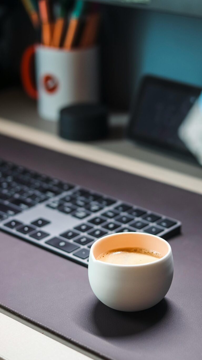 Ochtendroutine met koffie